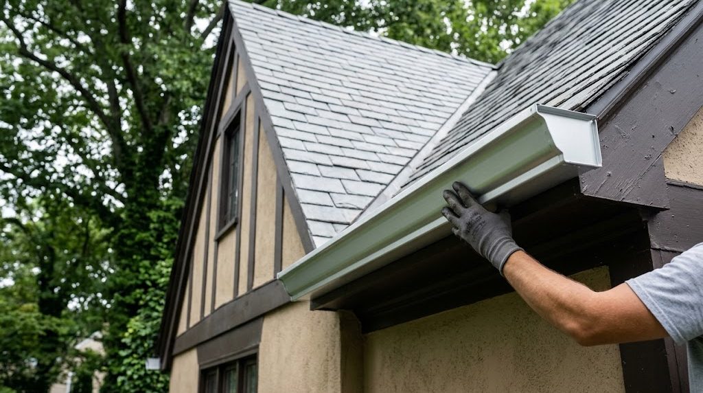 Seamless Gutter Installation in Ridgewood