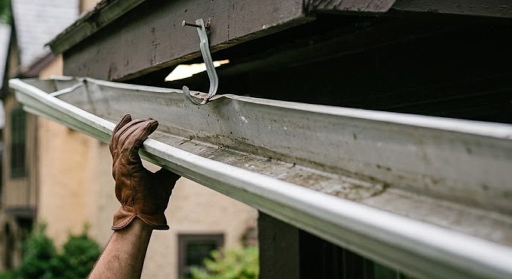 Gutter repair service